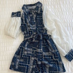 New Paisley romper